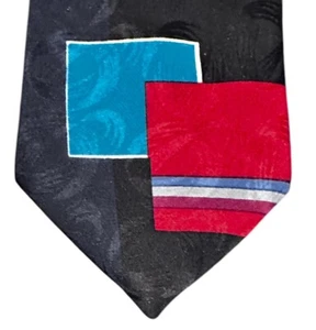 Vintage Wembley Mens Tie Multicolor Abstract Classic USA - Picture 1 of 10
