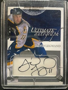 2003-04 In the Game BAP Ultimate Autograph #51 David Legwand AUTO 34/135 - Picture 1 of 2