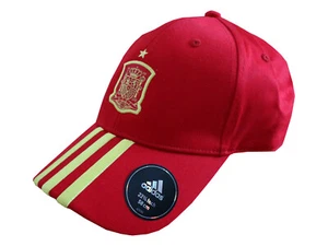 adidas Spanien Fan Basecap rot Weltmeisterschaft FEF Kappe Spain Cap verstellbar - Picture 1 of 3