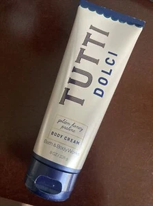 Bath & Body Works Tutti Dolci Golden Honey Praline Body Cream 8 Oz New Rare - Picture 1 of 1