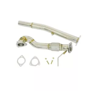 DOWNPIPE DECATA TUBE AFRIQUE INOX 76MM AUDI S3 TT QUATTRO SEAT LEON QUATTRO 1.8T - Foto 1 di 3