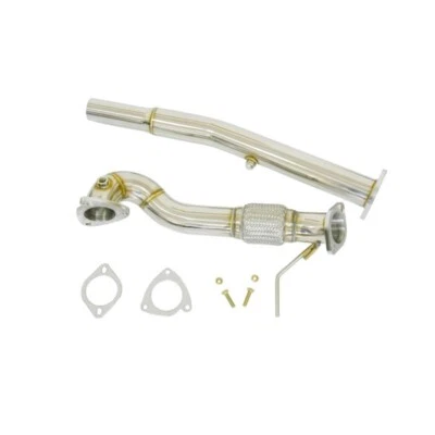DOWNPIPE DECATA TUBE AFRIQUE INOX 76MM AUDI S3 TT QUATTRO SEAT LEON QUATTRO 1.8T - Immagine 1 di 3