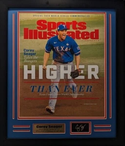 Corey Seager Texas Rangers Champions Sports Illustrated Cover Photo -select size - Picture 1 of 1