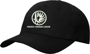 Embroidered French Army Baseball Cap, French Foreign Legion Inspired Beanie Cap - Picture 1 of 15