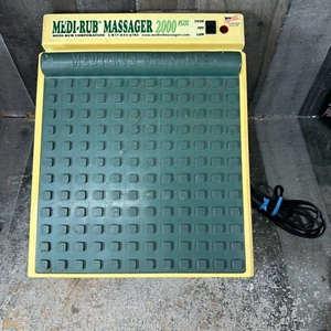 Medi-Rub Massager 2000 Plus 2 Speed Vibrating Foot Massager MADE IN USA - Works! - Picture 1 of 12