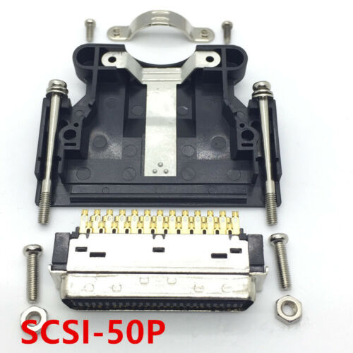 5pcs MDR Servo Connector SCSI-50P replaces 3M 10150-3000PE/10350-52A0-008