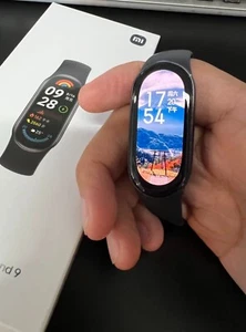 Xiaomi Mi Band 9 AMOLED Smart Bracelet Wristband 21 Days Battery Life Black - Picture 1 of 7