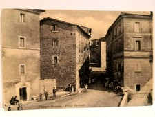 Cartolina Rieti_POGGIO MOIANO Borgo Garibaldi_spedita 1911