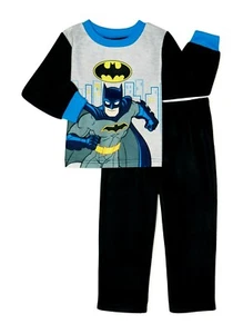 DC Comics Batman Flame-Size 2T Resistant Sleepwear 2 Piece Pajama Set - Picture 1 of 12