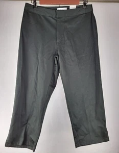Worthington Petite 10P Crop Black Dress Pants NWT Stretch Cropped - Picture 1 of 7