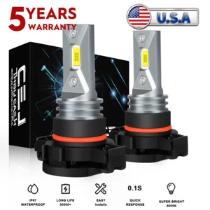 Para Chevy Camaro 2010-2013 5202 Nuevo LED Bombillas Antiniebla Super Brillante Lámpara Blanca - Imagen 1 de 16