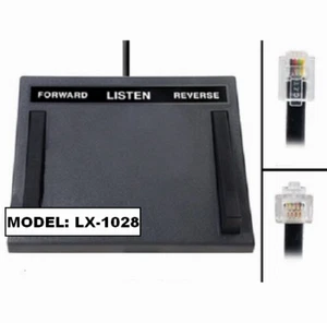 Lanier LX-1028 LX1028 Transcription Foot Pedal Lanier VoiceWrite 425-3008 ~ NEW - Picture 1 of 3