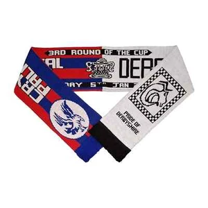 Crystal Palace v Derby County 05.01.20 FA Cup Match Schal & Fußball Erinnerungsstücke - Bild 1 von 7