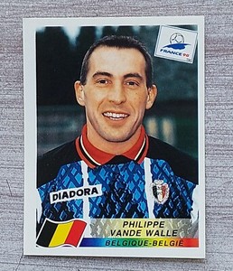 1998 Panini World Cup No. 334 Philippe vande whales