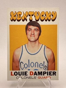 1971-72 TOPPS #224 LOUIE DAMPIER COLONELS ROOKIE