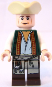 LEGO  Pirates of the Caribbean Minifigure Cook poc013 4195(Read)