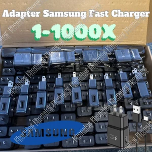 1-1000 Lot Type USB-C Fast Wall Charger Adaptive For Samsung Galaxy S22 S21 S20 - Picture 1 of 43
