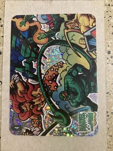 RARE Marvel 1995 SpiderMan CEL PRISM Vending Machine Sticker #4 - Picture 1 of 2