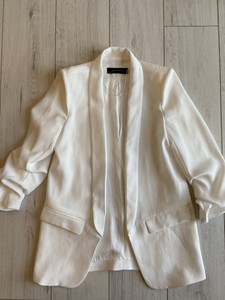 off white blazer ebay