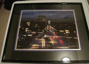 Edward (Hrsg.) Alexander "Boise A.M." signiert gerahmt & mattiert LE33/50 Stadt Kunst Foto - Bild 1 von 6