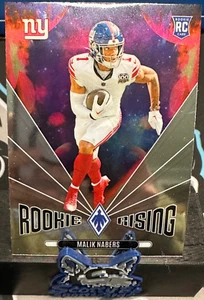 2024 Panini Phoenix - Rookie Rising Malik Nabers #RR-MNS (RC) - Giants - Bild 1 von 3