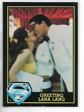 1983 Topps Superman III: Greeting Lana Lang Card #29