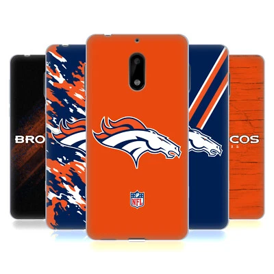 OFFICIAL NFL DENVER BRONCOS LOGO SOFT GEL CASE FOR NOKIA PHONES 1 - Image 1 of 4