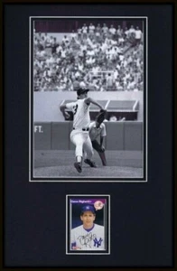Dave Righetti Signed Framed 11x17 Photo Display New York Yankees - Picture 1 of 2