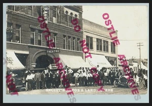 Mitchell SOUTH DAKOTA RPPC 1910 LAND COMPANY TOUR Automobiles LAND BUYERS Sale - Picture 1 of 3