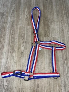 Stripe Nylon Headcollars Size Full (D) - Picture 1 of 3