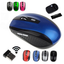 2.4GHz Wireless Cordless Mouse Mice Optical Scroll For PC Laptop Computer + USB
