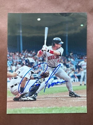 Ron Coomer #8 Signed Auto Autograph 8x10 2003 Photo Minnesota MN Twins Baseball - Image 1 of 3