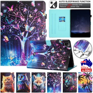 For iPad 5/6/7/8/9/10/11th Mini Pro Air 2025 Shockproof Leather Smart Case Cover - Picture 1 of 66