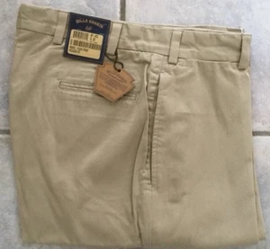 Neu mit Etikett - Bills Khakis M1-KCC Größe 30 schlichtes Sämischgewebe Relax Fit Khaki UVP 165 $ - Bild 1 von 3