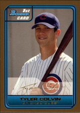 2006 Bowman Draft Draft Picks Gold Baseball Card Pick