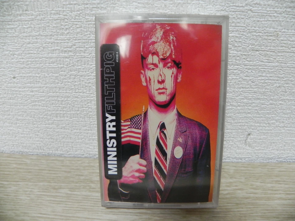 Ministry - Filthpig 1996 KOREA Full Cover Cassette Tape / SEALED NEW - Image 1 of 3