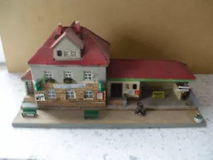 A1 unbekannt H0 BAHNHOF gebaut Rarität - Bild 1 von 5
