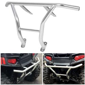 Aluminum Rear Bumper Brush Guard Protector For 08-14 Polaris RZR 800 RZR S RZR 4 - Picture 1 of 16