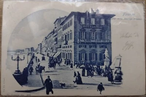 1900 - Firenze - Lungarno Vespucci - Imagen 1 de 1