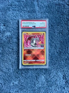 2022 Pokemon GO Radiant Charizard Rare Holo #011 PSA 10 Gem Mint - Picture 1 of 2