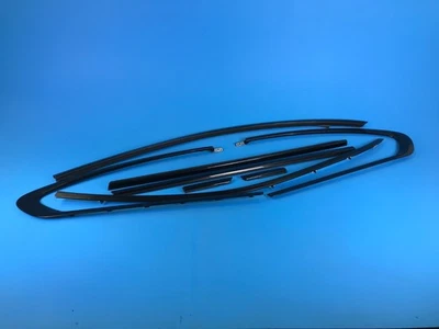 13-18 BMW F13 640I 650I M6 EXTERIOR BLACK GLOSS SHADOWLINE TRIM SET OEM - Image 1 of 4