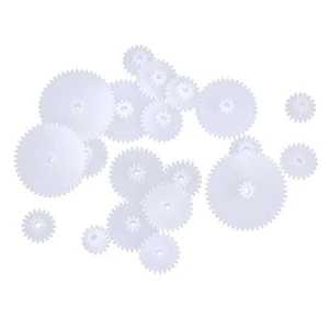 Practical Double Gears Model Model Making Set Stacked Teeth 19Pcs Accessories - Picture 1 of 8