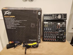 Peavey PV® 10AT Compact 10 Channel Mixer with Bluetooth and Antares® Auto-Tune - Picture 1 of 12