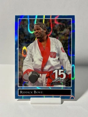 Riddick Bowe /5 Blue Lava 2025 Leaf 15th Anniversary  - Image 1 of 2