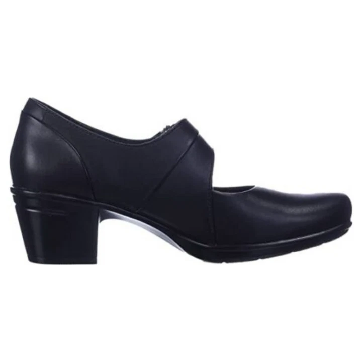 Clarks womens Emslie Lulin footwear Black 8.5 Narrow US