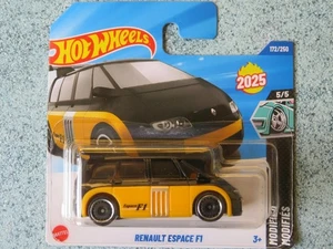 Hot Wheels H5P 172 RENAULT ESPACE F1 yellow 2025 172/250 CaseP New Casting 2025 - Picture 1 of 2