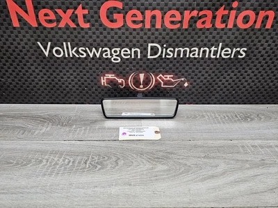 2009 - 2014 Volkswagen Inside Back Interior Rear View Mirror Satin Black - Image 1 of 4