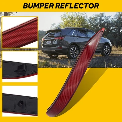 Отражатель бампера для заднего правостороннего пассажира Chevrolet Equinox 2018 2019 2020 годов выпуска - Изображение 1 из 4