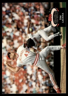 1992 Stadium Club Tim Layana Cincinnati Reds #419 - Image 1 of 2