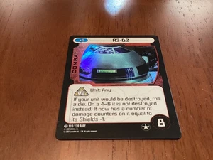 Star Wars PocketModel TCG R2-D2 Foil 119/120 - Picture 1 of 2
